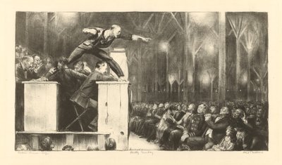 Billy Sunday tekijältä George Wesley Bellows