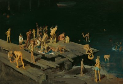 Neljäkymmentäkaksi lasta, 1907. tekijältä George Wesley Bellows