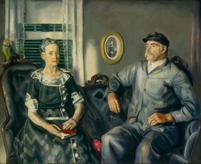 Herra ja rouva Phillip Wase, 1924. tekijältä George Wesley Bellows