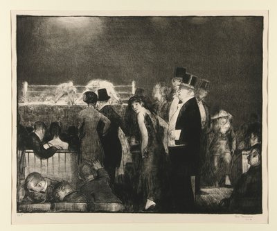 Suuren ottelun alkukilpailut, nro 8 tekijältä George Wesley Bellows