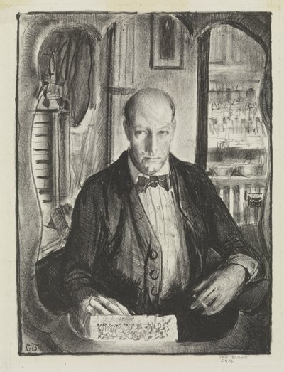 Omakuva, 1921 tekijältä George Wesley Bellows