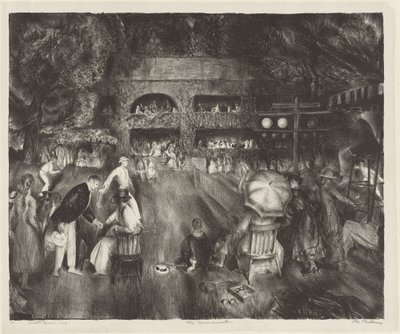 Turnaus, 1920. tekijältä George Wesley Bellows