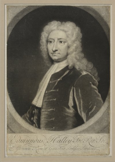 Edmund Halley, n. 1705 (mezzotint) tekijältä George White