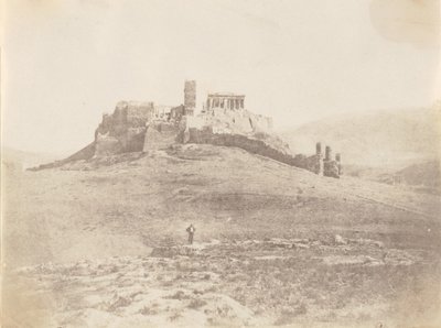 Pnyx ja Akropolis, n. 1848. tekijältä George Wilson Bridges