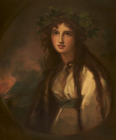 Emma Hart, Lady Hamilton Bacchantena tekijältä George after Romney