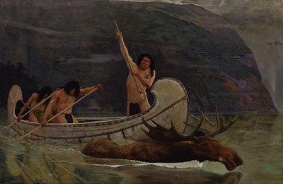 Hirven jahti tekijältä George de Forest Brush