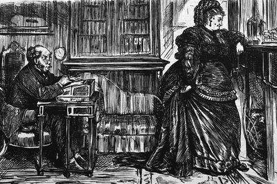Jälleen väestönlaskennan aika tekijältä George du Maurier