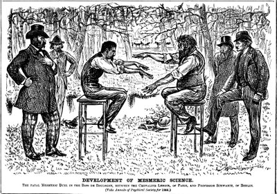 Mesmerisen tieteen kehitys, 1883 tekijältä George du Maurier