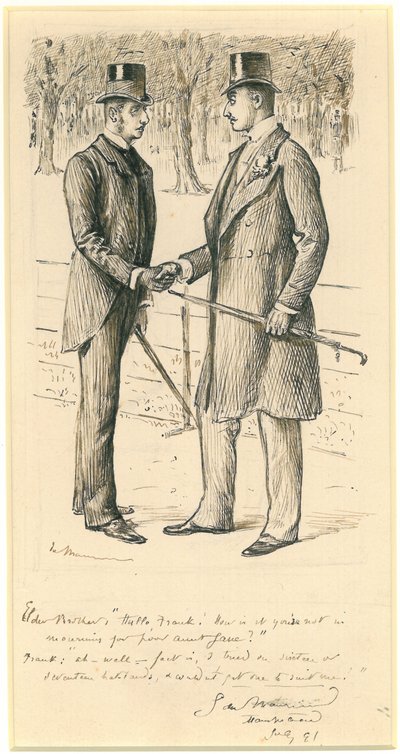 Hei Frank!, 1891 tekijältä George du Maurier