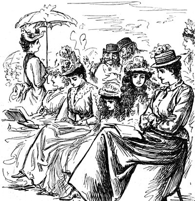 Kuvitus George du Maurier tekijältä George du Maurier