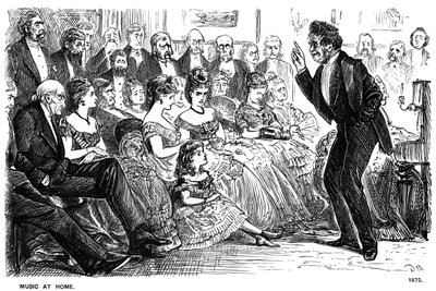Musiikkia kotona, 1872 1891 tekijältä George du Maurier