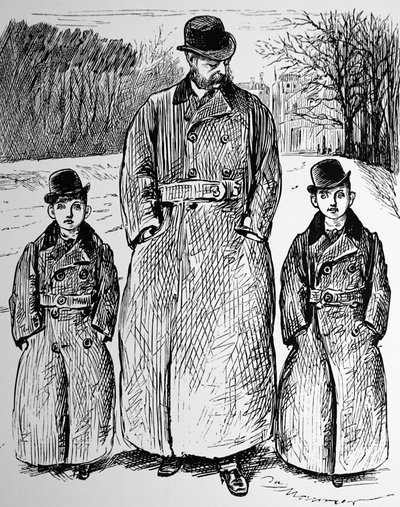 Shillingin sähke tekijältä George du Maurier