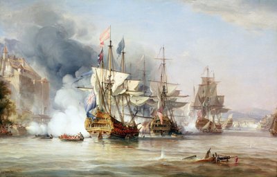 Porto Bellon valtaaminen 21. marraskuuta tekijältä George the Elder Chambers