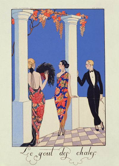 Huivien maku tekijältä Georges (after) Barbier