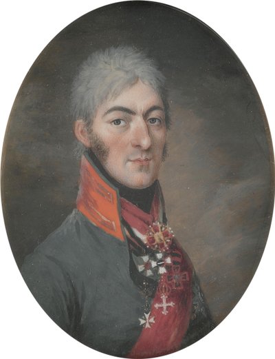 Bagrashani Imeretin prinssi Simon Bagratovitš 1771-1806. tekijältä Georges Antoine Keman