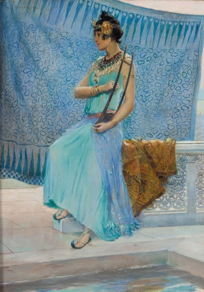 Algerialainen tanssija tai Salammbo, 1910. tekijältä Georges Antoine Rochegrosse