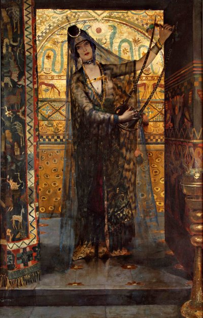 Salammbo, 1886. tekijältä Georges Antoine Rochegrosse