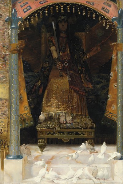 Sota ja rauha, 1886. tekijältä Georges Antoine Rochegrosse