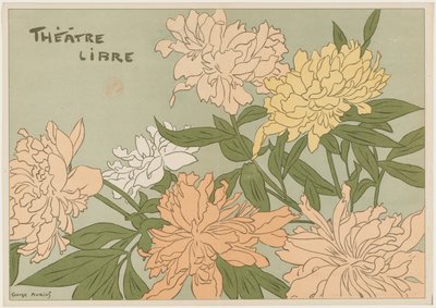 "Myrane" ja "Les Chapons" (Théâtre Libren ohjelma) tekijältä Georges Auriol