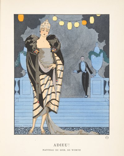 Hyvästi, muotilevyjen kokoelmasta tekijältä Georges Barbier