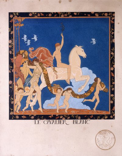 Valkoinen ratsastaja tekijältä Georges Barbier