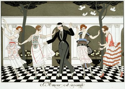Rakkaus on sokea tekijältä Georges Barbier