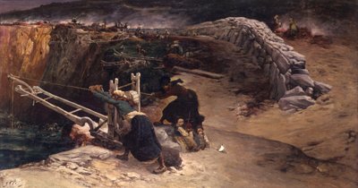 Les brûleuses de varech tekijältä Georges Clairin