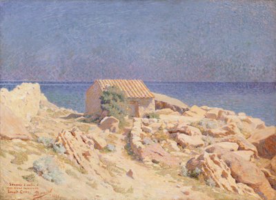 Roussillonin maisema tekijältä Georges Daniel de Monfreid