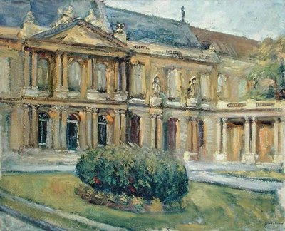 Hotel de Soubise, n. 1908 (öljy kankaalle) tekijältä Georges Dufrenoy