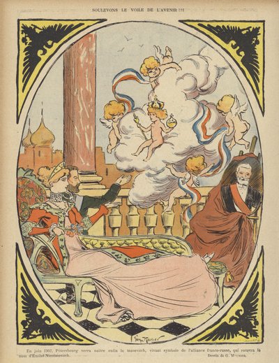 Kuvitus Le Rirelle tekijältä Georges Meunier