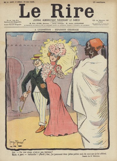 Kuvitus Le Rirelle tekijältä Georges Meunier
