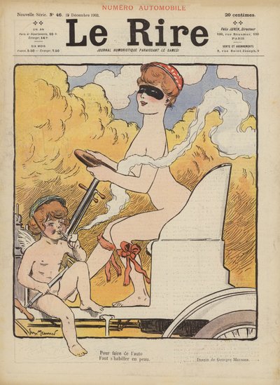 Kuvitus Le Rirelle tekijältä Georges Meunier