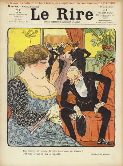 Kuvitus Le Rirelle tekijältä Georges Meunier