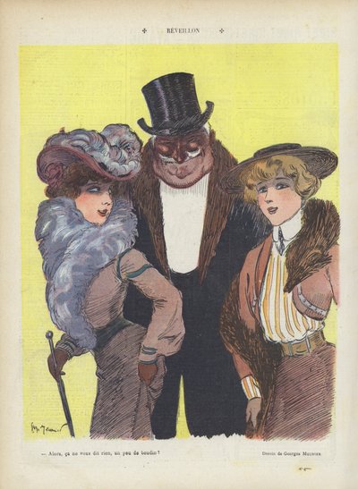 Kuvitus Le Rirelle tekijältä Georges Meunier
