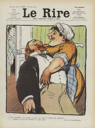 Kuvitus Le Rirelle tekijältä Georges Meunier