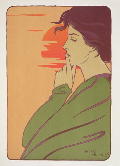 Hiljaisuuden hetki, 1897, teoksesta 