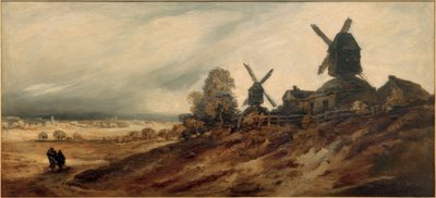 Myllyt Montmartressa tekijältä Georges Michel