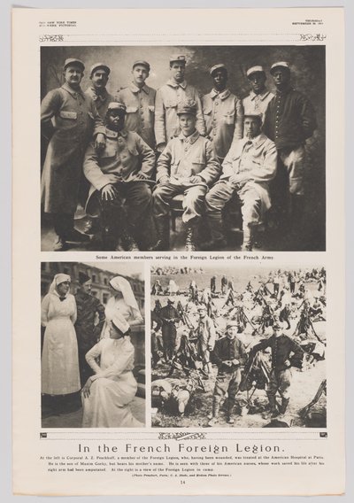 Ranskan muukalaislegioonassa 30.9.1915 tekijältä Georges Penabert