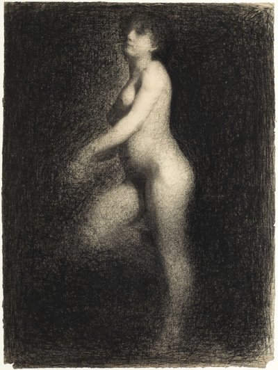 Alaston, noin 1881-1882. tekijältä Georges Pierre Seurat