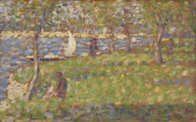Tutkimus "La Grande Jatte" tekijältä Georges Pierre Seurat