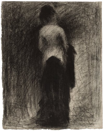 Promenade, noin 1882 tekijältä Georges Pierre Seurat