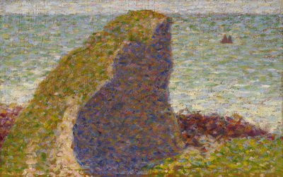 Georges Seurat - Le Bec du Hoc (tutkimus) tekijältä Georges Seurat