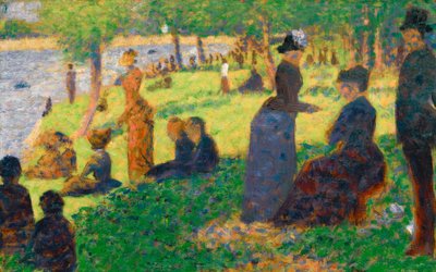 Iso kulho tekijältä Georges Seurat