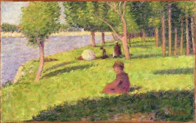 Huonekalut ja erilaiset esineet 1100- ja 1300-luvuilta tekijältä Georges Seurat