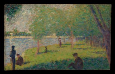 Tutkielma teokseen "Sunnuntai-iltapäivä La Grande Jatten saarella" tekijältä Georges Seurat
