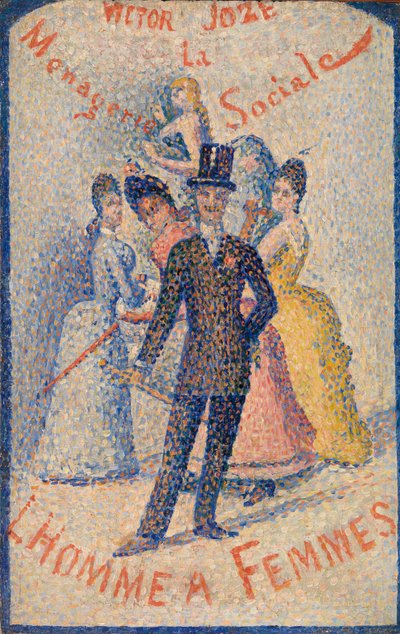 Naisten Mies tekijältä Georges Seurat
