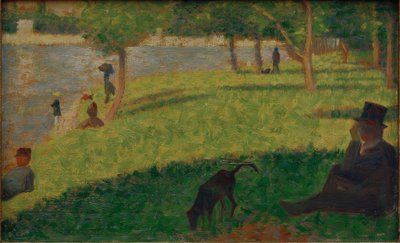 Sunnuntai-iltapäivä La Grande Jattessa - Ein Sonntagnachmi tekijältä Georges Seurat