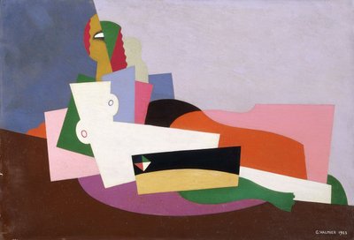 Makaava alastonkuva, 1923 tekijältä Georges Valmier