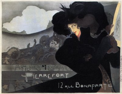 Pierrefort, Julisteet ja postimerkit, 1898 tekijältä Georges de Feure
