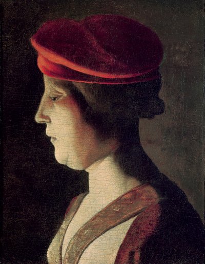 Naisen pää tekijältä Georges de La Tour